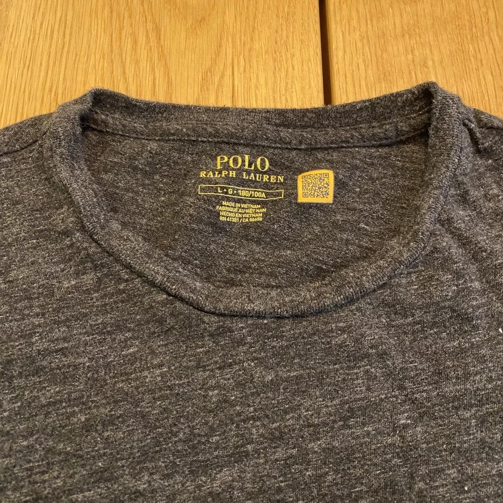 Polo Ralph Lauren Long sleeve Shirt Men's Large heather gray